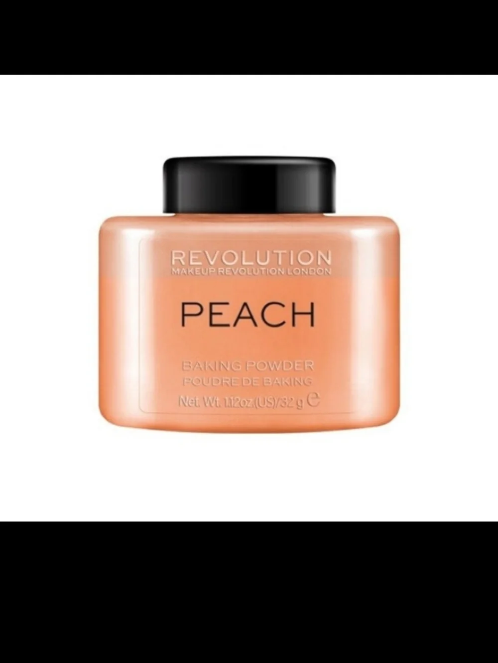 Revolution Peach Baking Powder - Peach Colored Setting Powder